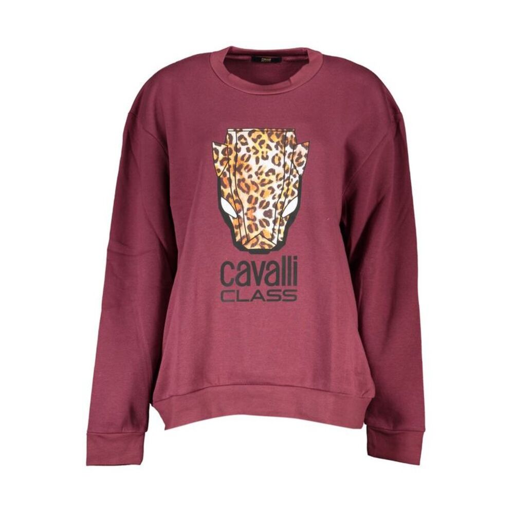 Cavalli Class Grey Polyester Men's Women's Sweatshirt